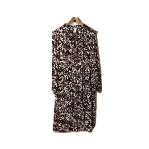 brown mini strapless dress Strapless Flowy Mini Dress-Chocolate main image 1
